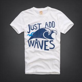 T-shirt Hollister Blanc Homme
